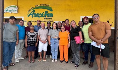 Nova diretoria da Rádio Comunitária Araçá FM é eleita em assembleia realizada na Escola Augusto dos Anjos