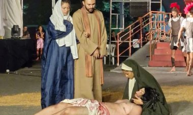 Mari revive a fé e a emoção com encenação da Paixão de Cristo